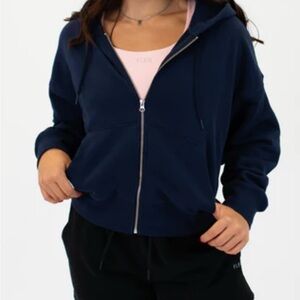 Reflex Dark Blue Zip-Up Hoodie